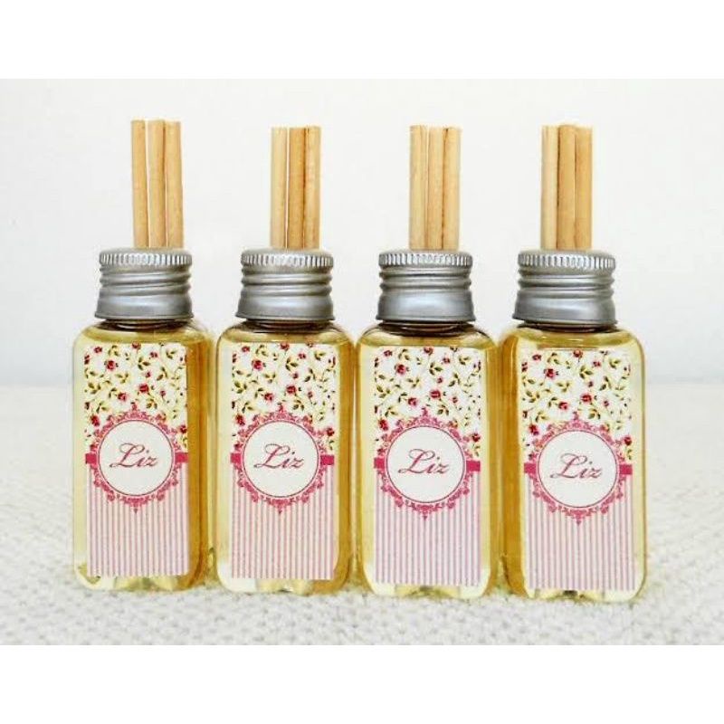 15 Mini Aromatizador de Ambiente Personalizados 45 ml. Difusor Aromatizante brindes