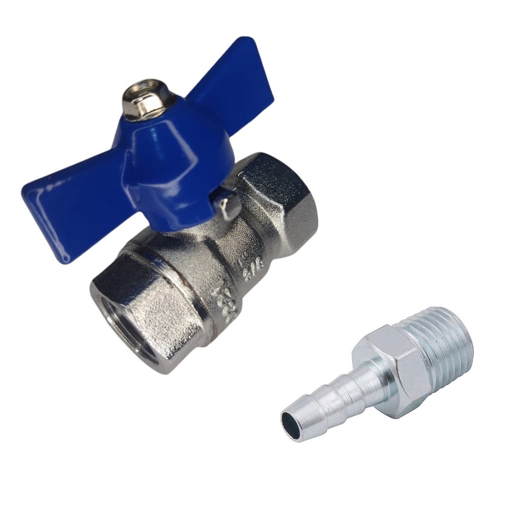 Torneirão Torneira Gasolina Carburador CG150 Titan CG125 Today125 ML125 XLS125 maior vazão com manga · foto 2