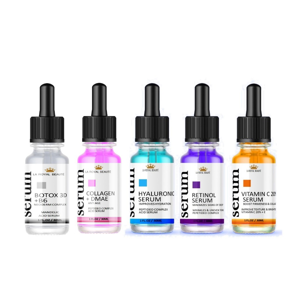 Kit limpeza de pele kit sérum facial sérum hidratante antirrugas