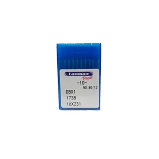 10 Agulhas Lanmax DPX17 Para Maquina de trans.p duplo triplo braço
