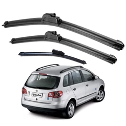 Kit de 3 Palhetas para Limpador de Parabrisa Dianteiro + traseiro para Spacefox 2006 á 2012
