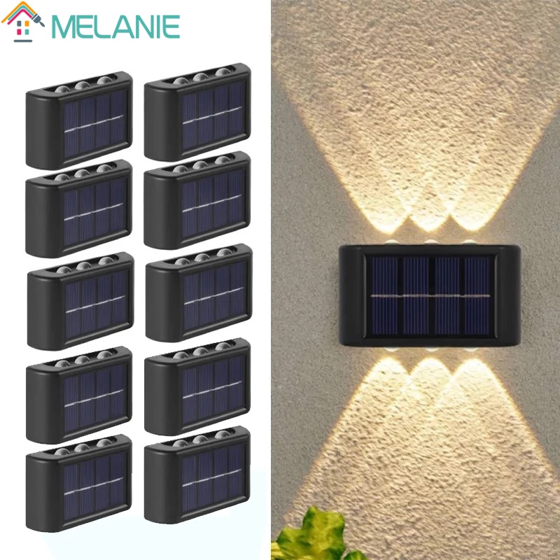 Lâmpada LED Solar De Parede/De Jardim Ao Ar Livre/Lâmpadas Noturnas/À Prova D'água/Paisagem Para Quintal , Rastario , Fence