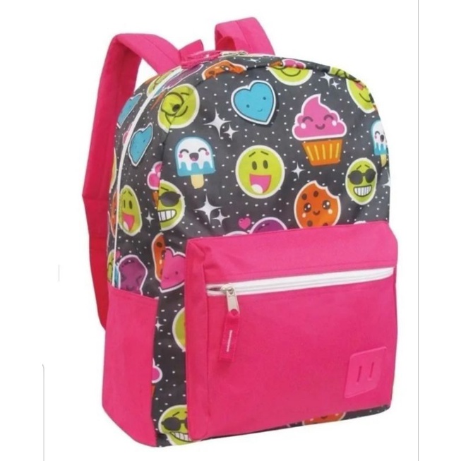 Mochila Costas Emoji Emotions Lona G Juvenil