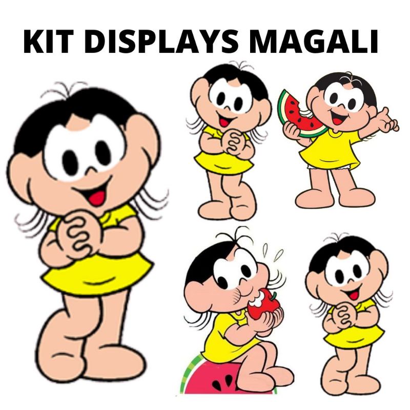 Kit Displays Magali Shopee Brasil 8765