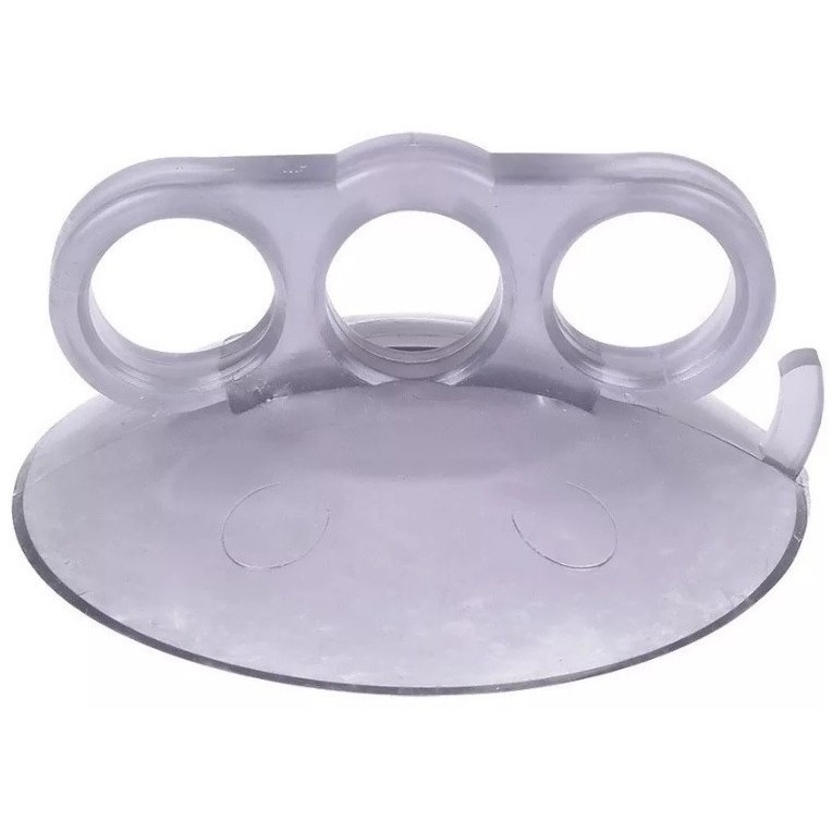 Ventosa de Garra 3 dedos - Martelinho De Ouro - Na cor: TRANSPARENTE*** - 110mm em Oferta na Shopee