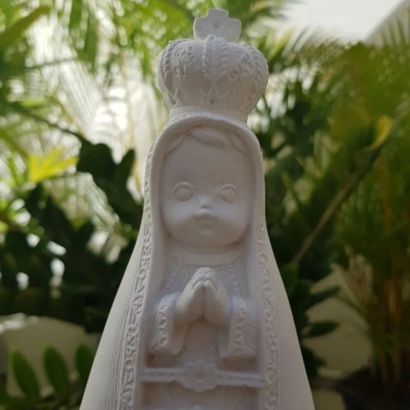 Nossa Senhora Aparecida baby 20 cm em Oferta na Shopee