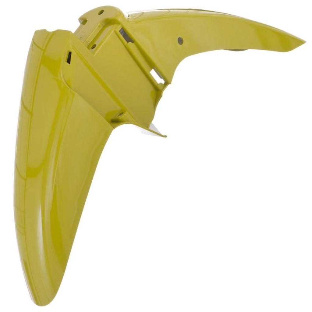 Carenagem Carcaça Para Moto Paralama Dianteiro Modelo Original Pro Tork Honda Biz 100 1998 E 1999 Amarelo Solar
