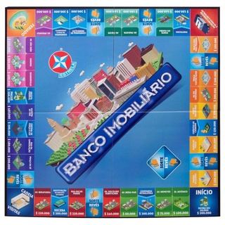 Jogo Banco Imobiliario Tabuleiro Estrela | Shopee Brasil