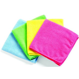 Kit 5 Panos microfibra de limpeza (40cm x 40 cm) em Oferta na Shopee