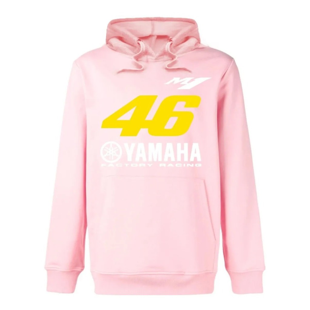 Blusa Moleton Valentino Rossi 46 Yamaha M1 Moto Corrida Frio | Shopee Brasil