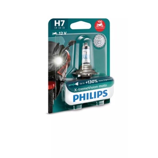 Lâmpada Philips X-treme Vision Moto H7 55w 12v +130% Unitária em Oferta na Shopee