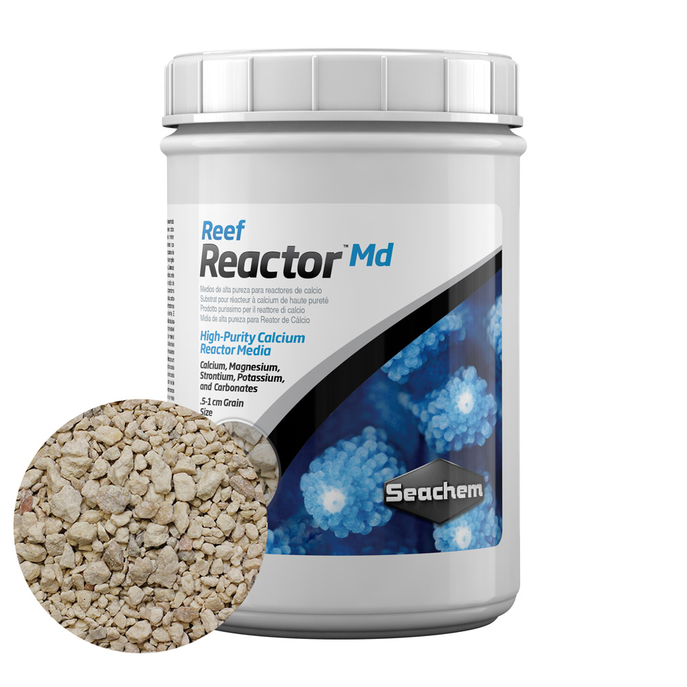 Mídia Reator De Cálcio e Magnésio Seachem Reef Reactor Md 2L