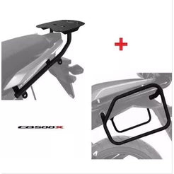 Suporte Bau Bagageiro + Afastador De Alforge Scam - Honda Cb 500x / Nx500 Nx 500
