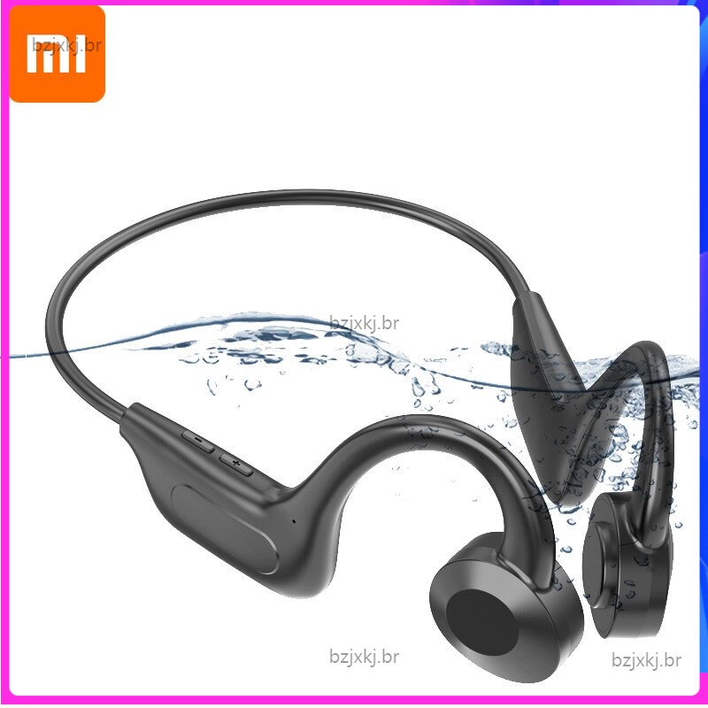Xiaomi fone de ouvido sem fio portátil condução óssea fones | Shopee Brasil