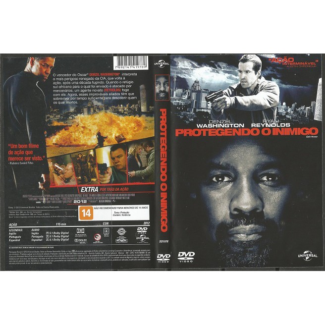 DVD Protegendo o Inimigo (Safe House)