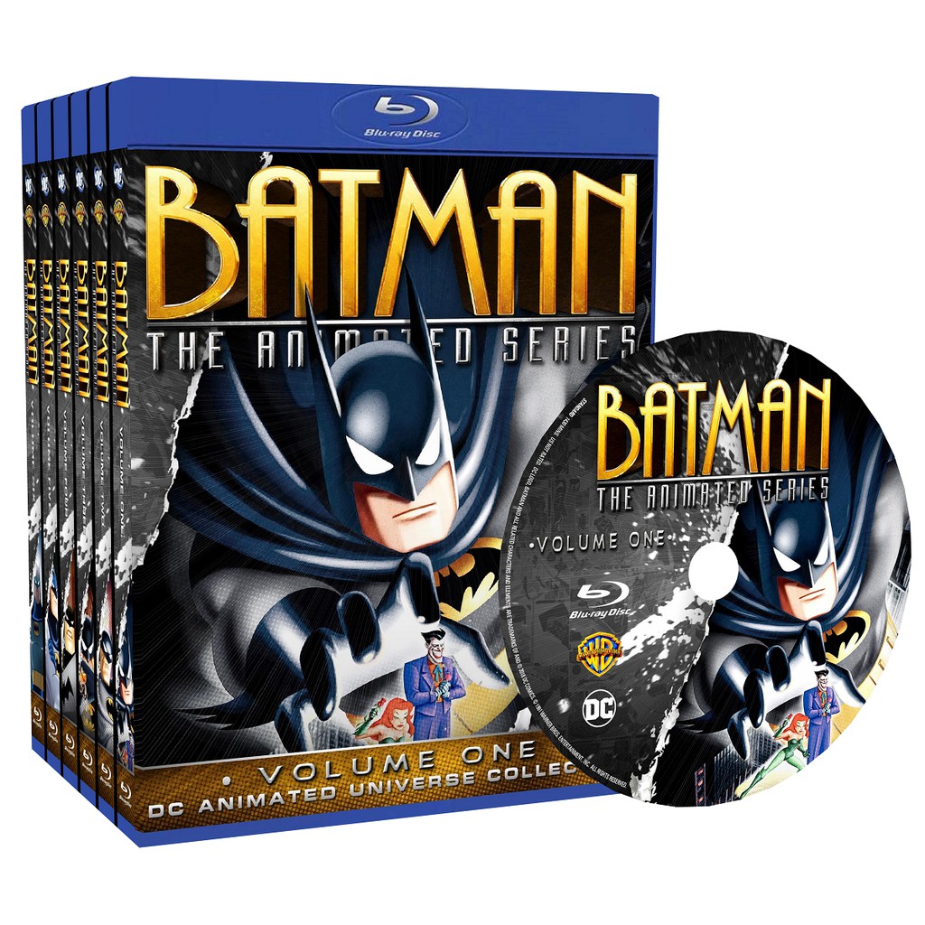 Blu-ray Batman: a série animada - Edição completa + 3 filmes. | Shopee  Brasil