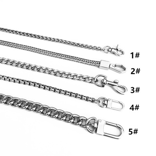 Bolsa Corrente de Metal Corrente Não Desbota Acessórios Transversal Conexão Acessório Alta Qualidade Decoração Bolsa Bolsa Bolsa Corrente Acessórios Prata Metal Corrente Bolsa Corrente Bolsa Corrente Cinto de Ombro Transversal Correia de Substituição Bols