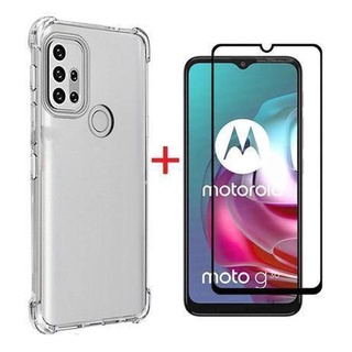 Kit Capa Capinha MOTO G20 XT2128-1+ Película de Vidro 3D