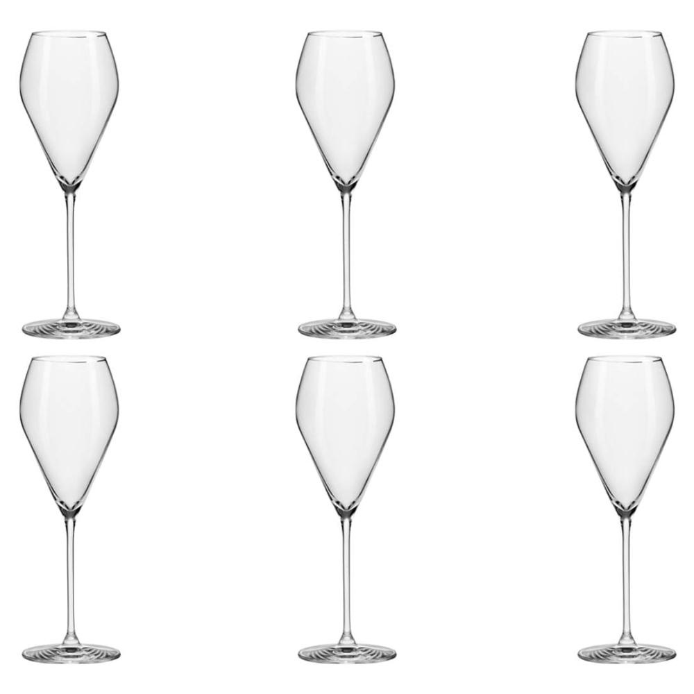 Conjunto de 6 Taças de Cristal para Prosecco 230ml Classic em Oferta na Shopee
