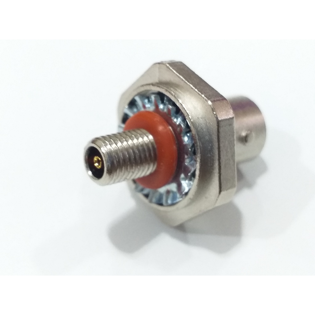 01 Conector De Rf Bnc Macho P/ Radio Morotola Em200 / Em400