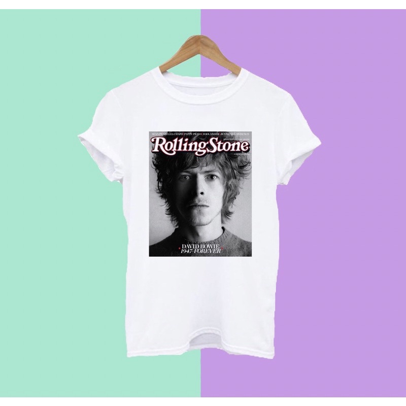 Camiseta Blusa Estampada - David Bowie