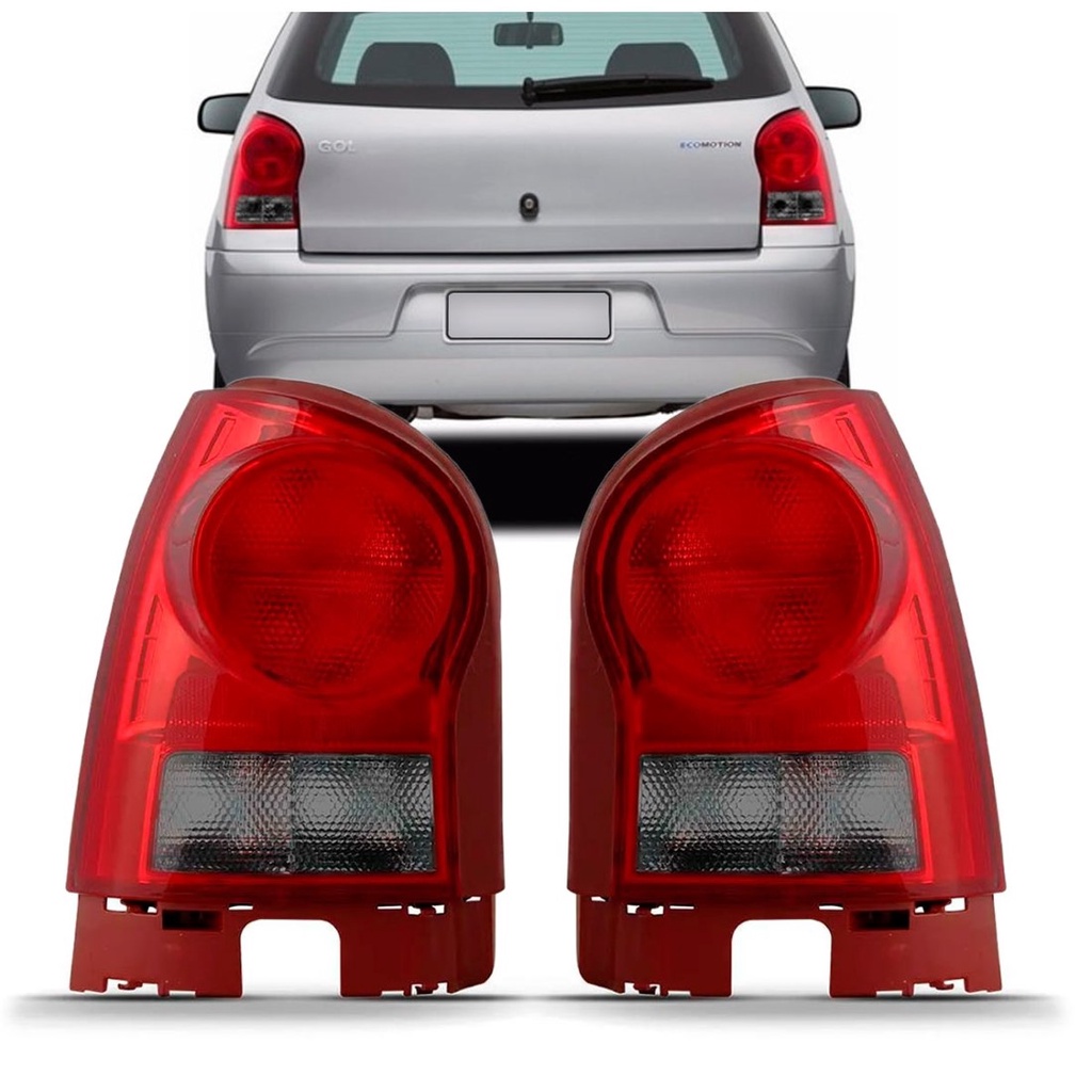 Par Lanterna Traseira Gol G4 2004 2005 2006 2007 2008 Fumê em Oferta na Shopee