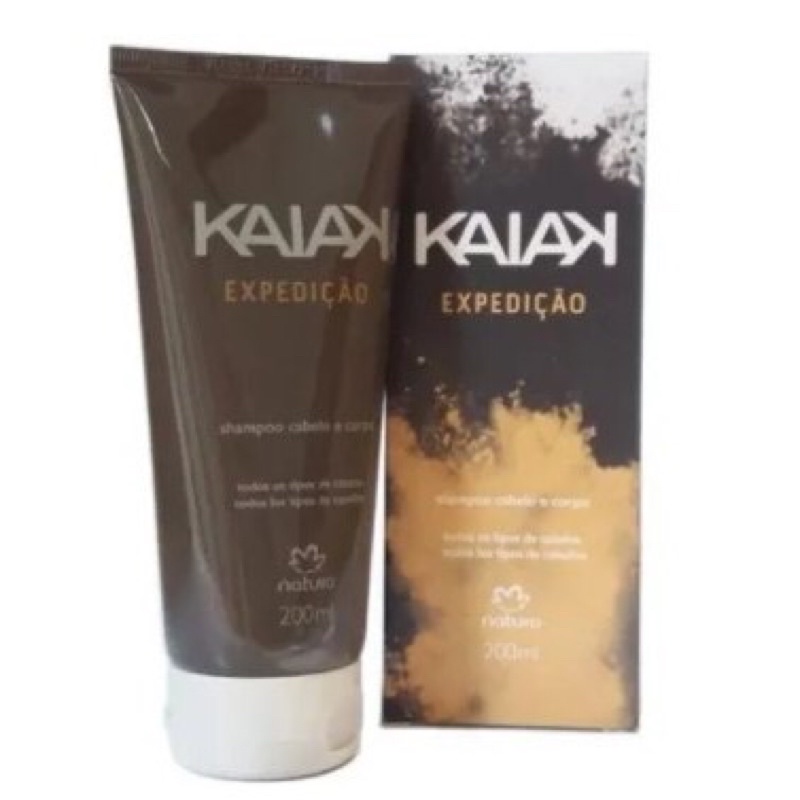 Shampoo Natura Kaiak Expedição Cabelo e Corpo | Shopee Brasil