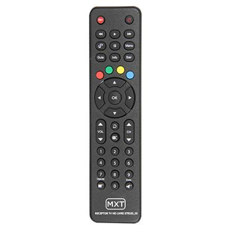 Controle Remoto Compatível Para Receptor Oi Tv Livre Hd Digital CO1284 Mxt