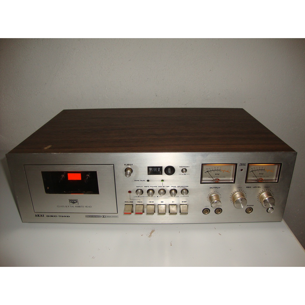 Tape Deck Akai Gxc710d Shopee Brasil