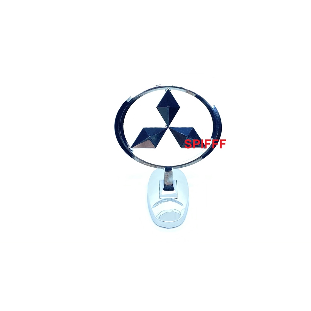 Emblema Mira Capo Mitsubishi Vintage Caminhonete Pick Up Carro ASX Cross L200 Outlander Pajero
