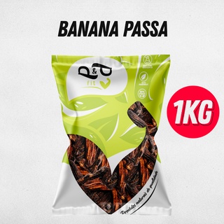 Banana Passa - Embalada a Vácuo - P&P FIT