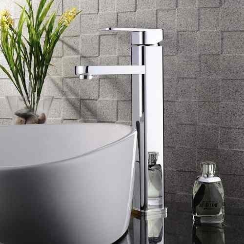 Torneira Banheiro Monocomando Misturador Lavabo Bica Alta Absolute Cromada