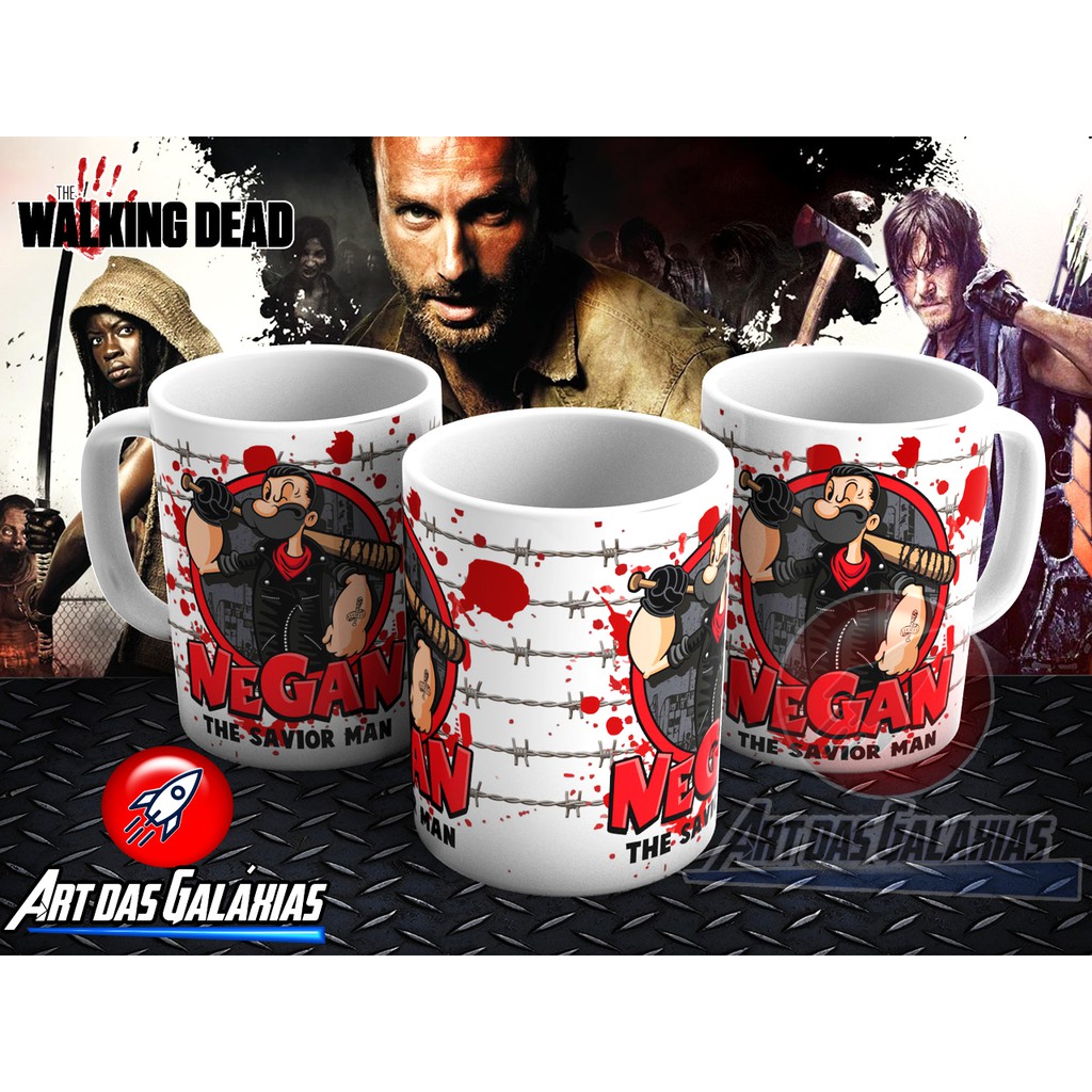 Caneca Cerâmica The Walking Dead MOD9