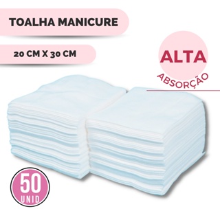Toalha Descartável Manicure 20x30 Cm Alta Absorção Multiuso Cutícula Unha Viscose MONOLO Envio Já em Oferta na Shopee