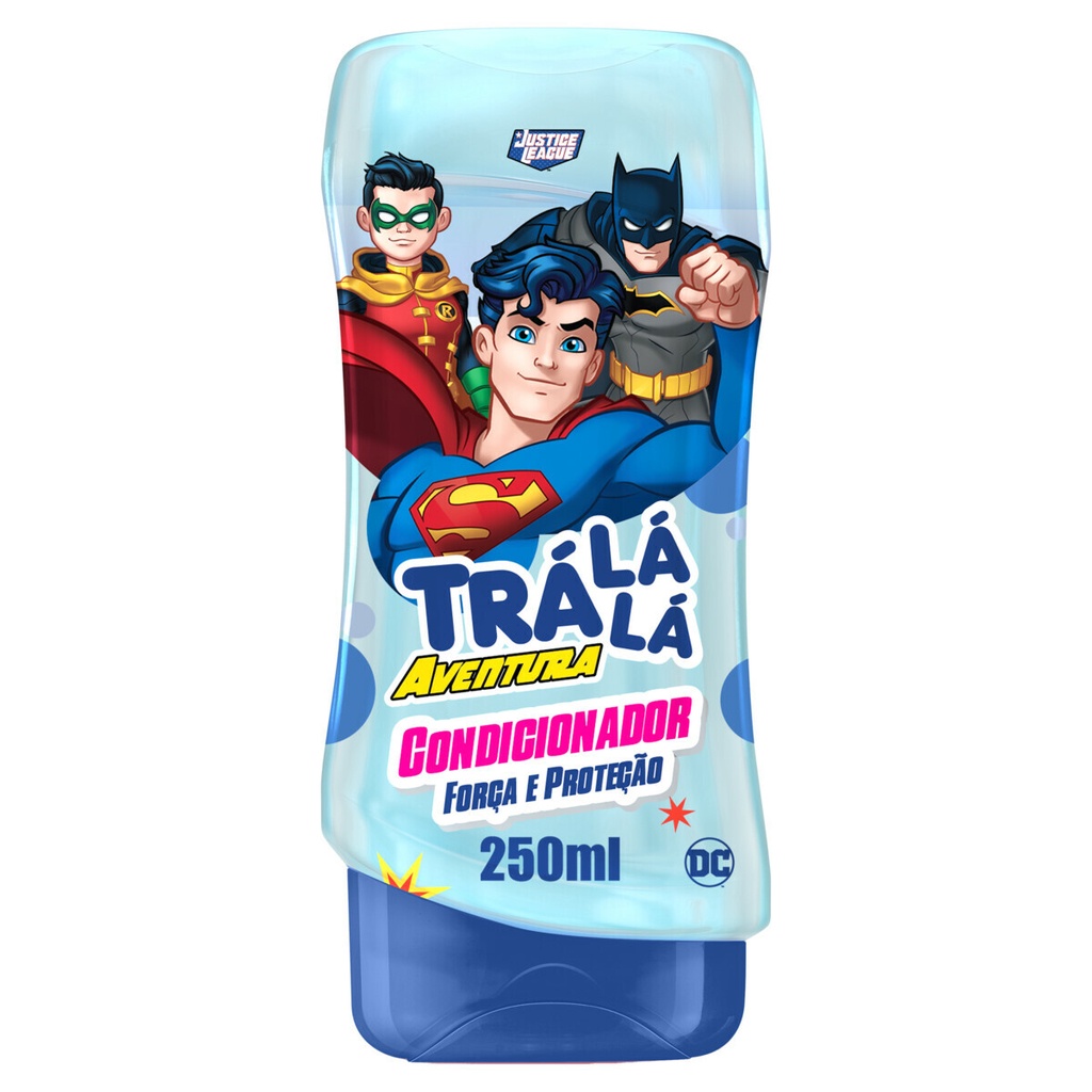 Condicionador Liga da Justiça Trá Lá Lá Aventura - Força e Proteção (250ml)