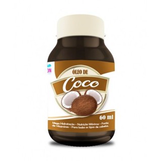 Óleo Capilar de COCO 100% Óleo Vegetal 60ml - Le Salon Pro em Oferta na Shopee