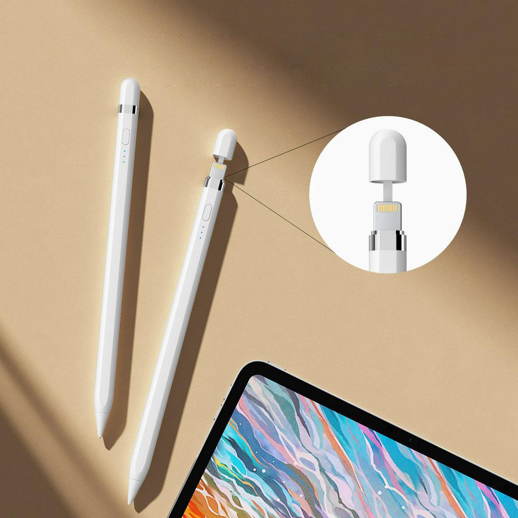 A caneta Stylus é adequada para Ipad Apple Pencil 21 Geração Nova caneta de adsorção magnética, detecção inteligente de pressão de inclinação com economia de energia, evita má conduta.