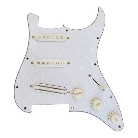 Escudo Guitarra C/captador Mini Humbucker E Elétrica Ssh Hss