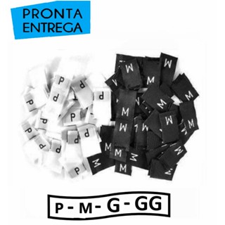 1000 Etiquetas Bordadas Com Opções de Tamanhos em Oferta na Shopee