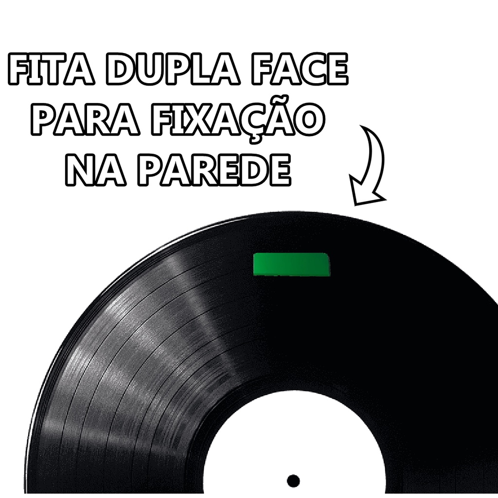 Disco Michael Jackson Rei do Pop LP Decorativo — imagem 2 de 2