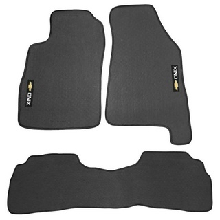 Jogo Tapete Borracha PVC Onix Plus Traseiro Interiço 2021 2022 2023 2024 (03 PÇS) Novidade