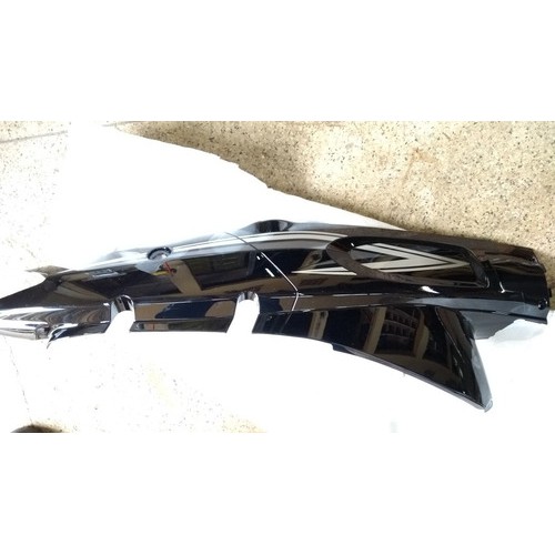 Carenagem Lateral Traseira Kasinski Soft 50 win 110 Lado Esquerdo Preto