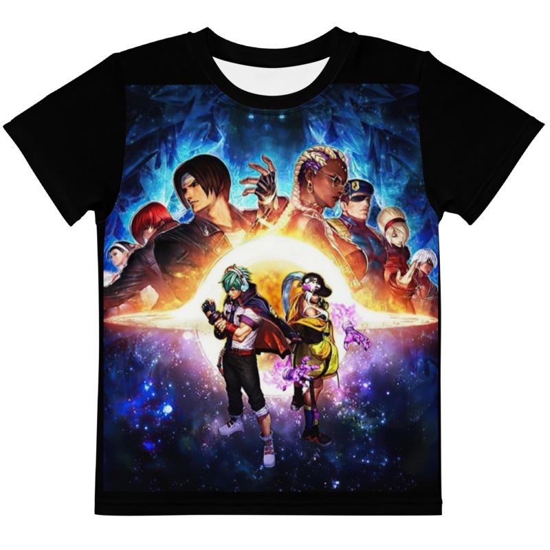 Camiseta The King of Fighters XV KOF Camisa de Games Sublimação Total Full Art