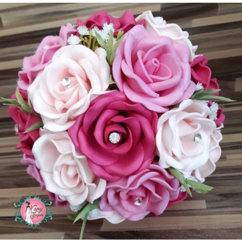 Buquê Noivas Religioso, Cívil em Oferta na Shopee