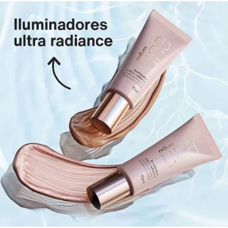 Iluminador Ultra Radiance Rosé, Natura Una, 15 ml | Shopee Brasil