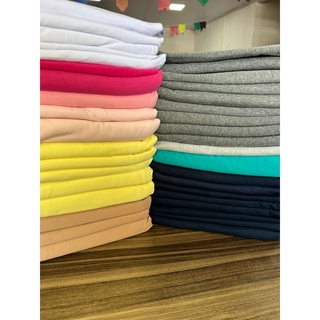 Kit 2Kg Retalho Grande de Delicoton Cotton Fino Cotinho Algodão com Elastano.