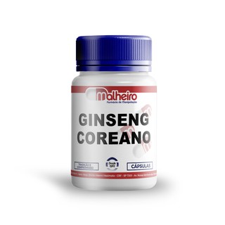 Ginseng Coreano (panax) 200 mg Cápsulas