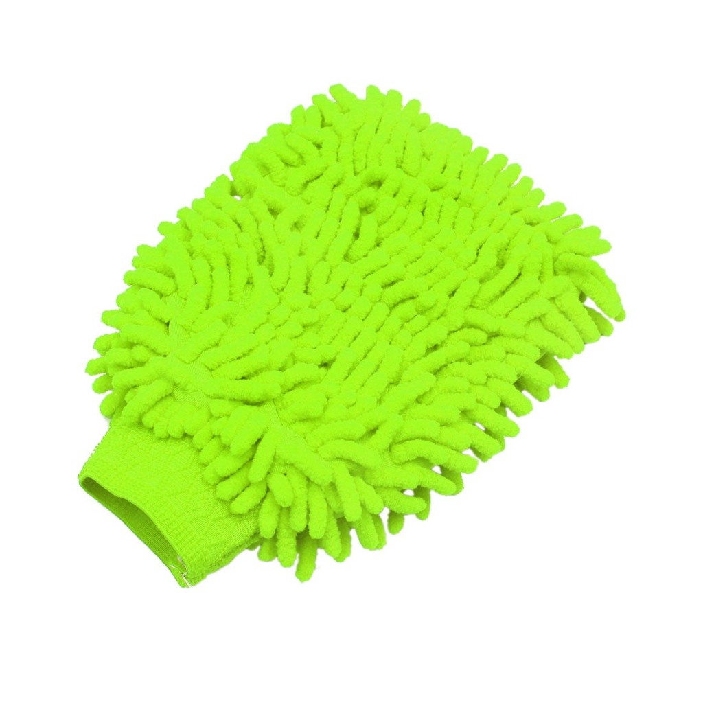 Luva de microfibra multifuncional superfina para limpeza lavagem de