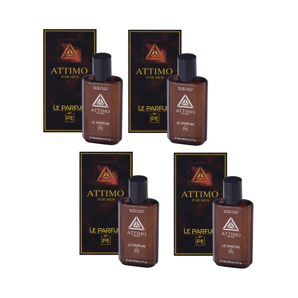 KIT COM 4 ATTIMO MASCULINO 100ML