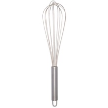 Batedor de Ovos e Massas Fouet em Aço Inox  - Tamanho 34 cm - 1 Unidade